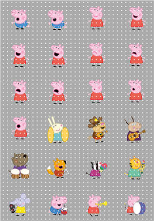 A5 kiss cut-  4387